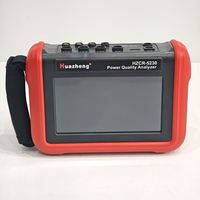 Analyseur de qualité de l'énergie Huazheng Digital avec enregistrement des données RS485 Modbus Ethernet pour détection de séquence négative et zéro, et audit énergétique