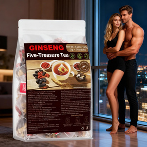 Té de Ginseng de Cinco Tesoros, Mejora la Salud Renal y la Vida Sexual para Hombres - Product Image 1