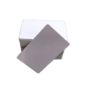 Factory Manufacturing Hot Sale High Quality Printable White Plastic Pvc Blank Card Inkjet Id Card