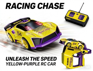 Voiture RC de combat infrarouge 2,4 GHz avec mécanisme de retournement, lumières LED, effets sonores, 3 options de couleur, jouet interactif télécommandé - Product Image 5