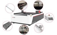 Machine de découpe laser CO2 JQlaser NOUVELLE de haute qualité 1325G 60W 80W 100W 500W avec caméra CCD, machine laser CO2 CNC personnalisée
