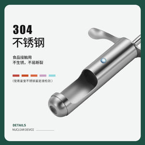 Práctico deshuesador de jujube de acero inoxidable 304, removedor manual de semillas de frutas para uso doméstico en la cocina - Product Image 4