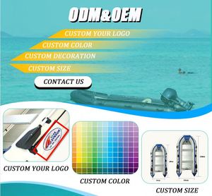 Bote Inflable Resistente 2026, Bote Inflable con Motor de Tamaño Personalizado, Bote Inflable de Remo - Product Image 3