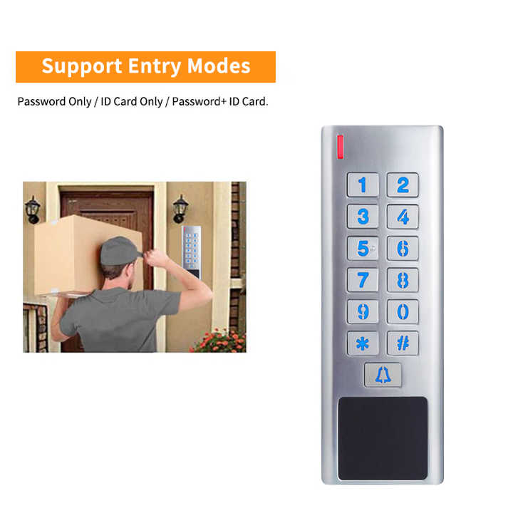 IP67 Waterproof RFID Access Control System - Standalone Gate