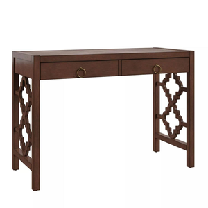 Mesa Consola de Madera Maciza Tallada a Mano, Mueble de Diseño Elegante para Sala de Estar, Mesa de Entrada con Artesanía Decorativa en Madera - Product Image 6