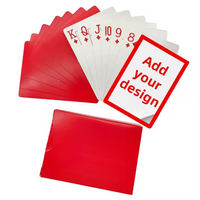 Cartes à Jouer de Qualité Casino Anti-Décoloration Directes d'Usine, Jeu de Cartes de Poker Personnalisé avec Logo, Expédition Rapide, Échantillon Disponible pour Salle de Jeu