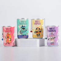 30 lingettes humides miniatures en boîte, lingettes nettoyantes naturelles originales en boîte, Edi Pure personnalisées