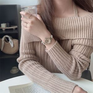 Nuevo reloj con estilo <span class=keywords><strong>retro</strong></span> británico, moda de nicho, sensación de alta gama, correa de cuero con números redondos, compacto. - Product Image 4