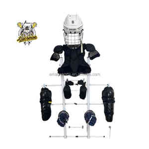 Amman spor sıcak satış Jr/Sr hokey dirsek pedleri koruyucu donanım için Junior/kıdemli seviye buz ve alan hokey oyuncuları gelişmiş - Product Image 6