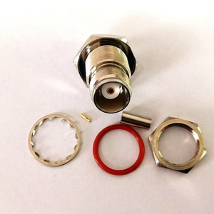 Connecteur coaxial RF TNC femelle étanche 50 ohms pour câble RG316 à <span class=keywords><strong>double</strong></span> blindage - Product Image 2
