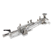 Machine de remplissage de fromage automatique à basse pression pompe à piston pâte crème lotion pneumatique OEM personnalisable pour l'industrie automobile
