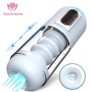 Sacknove hoàn hảo Đồ chơi tình dục đồng Tính Nam masturbator rên rỉ âm thanh Sucker rung cực khoái máy bay thủ dâm Cup cho người lớn sản phẩm - Product Image 1