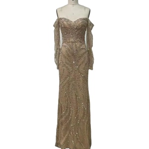 green emerald velvet dress High Neck Applique Evening Dress Saudi Arabia Style Sleeveless Long Fo   Simplepromdress