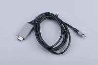 USB 3,0 Tipo C HDTV 4K Cable Plano Metal Cobre Cable Nylon Carga inteligente Energía Android Móvil Gratis 15M Mejor precio
