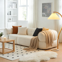 Sofá Chesterfield de Dos Plazas sin Marco, Estilo Francés, con Esponja de Lujo, Diseño Moderno, Sin Estructura de Soporte, para Sala de Estar, Venta Directa de Fábrica
