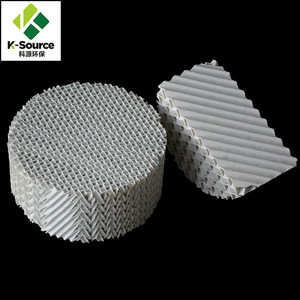 High Mass Transfer <strong>Distillation</strong> Column Tower Media Ceramic Perforated Plate <strong>Structured</strong> <strong>Packing</strong> - Product Image 4