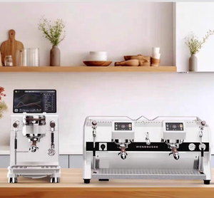 เครื่องชงกาแฟเอสเพรสโซ่เชิงพาณิชย์ SDRAGON แบบสองหัวชง 4800 วัตต์ กึ่งอัตโนมัติ สำหรับร้านกาแฟ - Product Image 2