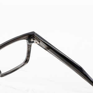 Rectangle Full Rim <b>Eyeglasses</b> Solid Color Anti-Uv Unisex Adults Vision Correction <b>Frames</b> JMM79RX - Product Image 2
