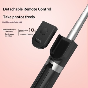 Mini <span class=keywords><strong>trépied</strong></span> pliable pour téléphone portable avec lumière d'appoint, télécommande et stabilisateur anti-tremblement pour diffusion en direct - Product Image 3