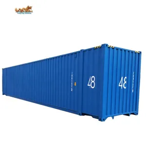 48ft 48 ft High Cube Over Length or Pallet Wide 48 foot Storage HC Dry Cargo Shipping Maritime Container 48 feet