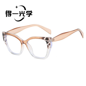 Gafas de Ojo de Gato con Bloqueo de Luz Azul, Montura Grande, Coloridas, para Mujer - Product Image 5