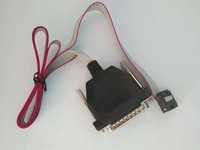 FANUC FLASH 2,0 CABLE de 10 pines (2*5) header a DB25 hombre ensamblar