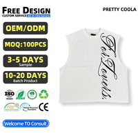 MT2301 Débardeur personnalisé pour homme en coton 100% 180 g/m², confortable, imprimé, débardeur de sport, t-shirt sans manches pour homme