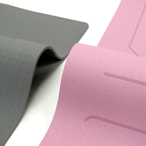 ידידותי לסביבה אישית לוגו מחיר נמוך הסיטונאי Pilates מחצלת אנטי החלקה לסביבה כושר ידידותי כושר tpe מחצלת יוגה - Product Image 5