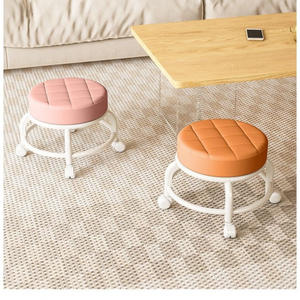 Petit tabouret poulie tabouret bas avec roue universelle tabouret d'apprentissage ménage paresseux patinage à roulettes beauté couture petite <span class=keywords><strong>chaise</strong></span> - Product Image 2
