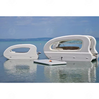 Yacht gonflable électrique de luxe pour 2 personnes Catamaran Bateau gonflable Bateau gonflable Maison Bateau