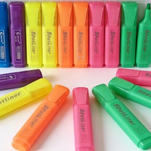 Marcadores Resaltadores Baratos de China, Muestra Gratis, 6 Colores, Fabricante, Sólidos, para Diario, Planificador, Papelería y Dibujo - Product Image 3