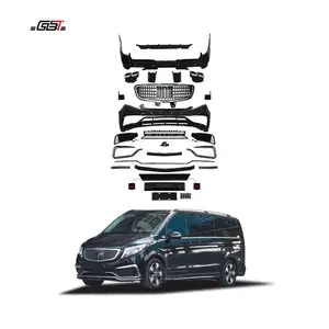 Gbt Populaire Mercedes Vito Conversieset W447 Exterieur Bumper Grille Accessoires Voor 2016-On Mercedes Benz V Klasse W447