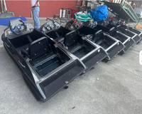 ArtPower EB01G Vert 15KW Bateau à moteur électrique de type karting, mini-bateau écologique et portable pour les aventures aquatiques