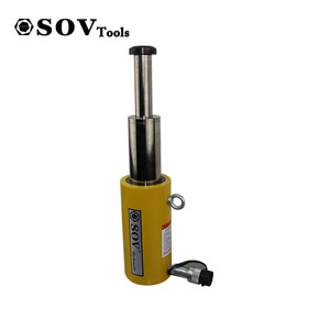 Vérin hydraulique multi-étages à simple effet de 10 à 30 tonnes de haute qualité pour voiture, prix usine - Product Image 5