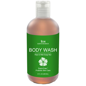 Organic Body Wash Face Wash para Eczema Plantas silvestres seleccionadas para pieles secas y sensibles - Product Image 1