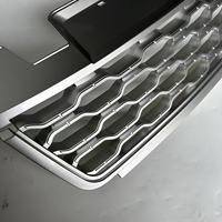 Pour Range Rover Sport L494 Facelift, calandre supérieure avant LR116508, chrome argenté, grille de radiateur de voiture, style OE, accessoires automobiles