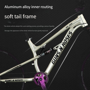 Nueva Bicicleta <span class=keywords><strong>de</strong></span> Montaña <span class=keywords><strong>Downhill</strong></span> <span class=keywords><strong>de</strong></span> 26 Pulgadas, Aleación <span class=keywords><strong>de</strong></span> Aluminio, Velocidad Variable, Suspensión Trasera, Frenos <span class=keywords><strong>de</strong></span> Disco, Amortiguación - Product Image 6