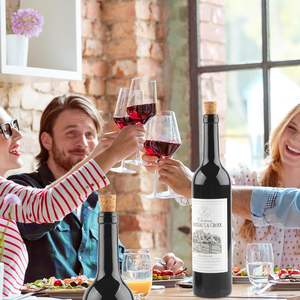 कस्टम लकड़ी के टेप वाला कोर्क प्लग कॉर्क स्टॉपर शराब की बोतल कॉर्क स्टॉपर शराब की बोतल कॉर्क स्टॉपर - Product Image 2