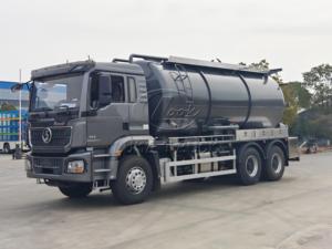 Shacman H3000S 6x4 Sewer Cleaning & <b>Suction</b> Truck Euro 3 Diesel Manual Transmission Left Hand Drive New China Made - Product Image 5