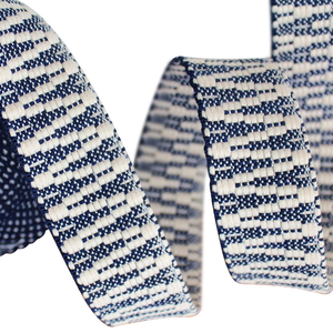 Nastro in Poliestere Jacquard 100% Personalizzabile con Logo e Colore per Accessori d'Abbigliamento/Tessili per la Casa - Product Image 1