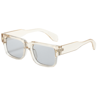 Lunettes de soleil tendance rétro personnalisées 2025 avec logo sur mesure, petites, carrées et rectangulaires, protection UV400 pour usage extérieur