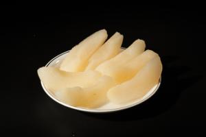 Frutta <span class=keywords><strong>in</strong></span> Scatola Conservata <span class=keywords><strong>in</strong></span> Sciroppo OEM ODM 345G Pere <span class=keywords><strong>in</strong></span> Scatola <span class=keywords><strong>in</strong></span> Sciroppo Leggero o Succo Naturale (Metà, Affettate, a Cubetti) - Product Image 2