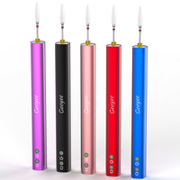 Machine à ongles électrique rechargeable en acier inoxydable, portable, sans fil, légère, professionnelle, pour le polissage des ongles