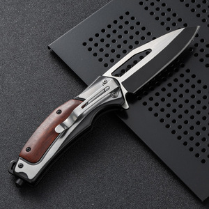 Cuchillo plegable BK multifuncional de alta dureza, herramienta portátil de autodefensa para el hogar y exteriores - Product Image 3