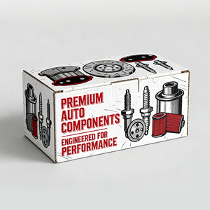 Cajas <span class=keywords><strong>de</strong></span> Embalaje <span class=keywords><strong>de</strong></span> Cartón Rígido Corrugado para Envío <span class=keywords><strong>de</strong></span> Piezas <span class=keywords><strong>de</strong></span> Automóviles con Logotipo Personalizado Impreso por el Fabricante - Product Image 1