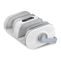 Masseur électrique Shiatsu pour les pieds et les jambes avec chaleur, compression d'air, pétrissage profond pour la relaxation à domicile, cadeau pour hommes et femmes