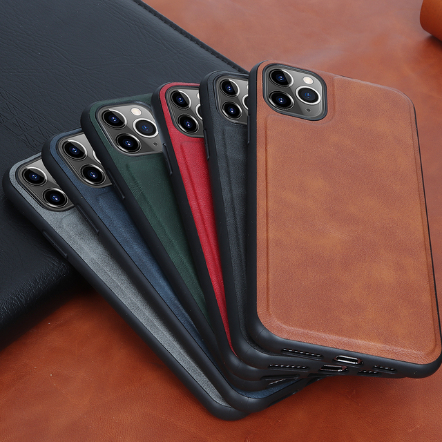 For Laudtec Custom Logo PU Leather Protective Mobile Phone Case for iPhone 12 13 14 Customizable Back Cover