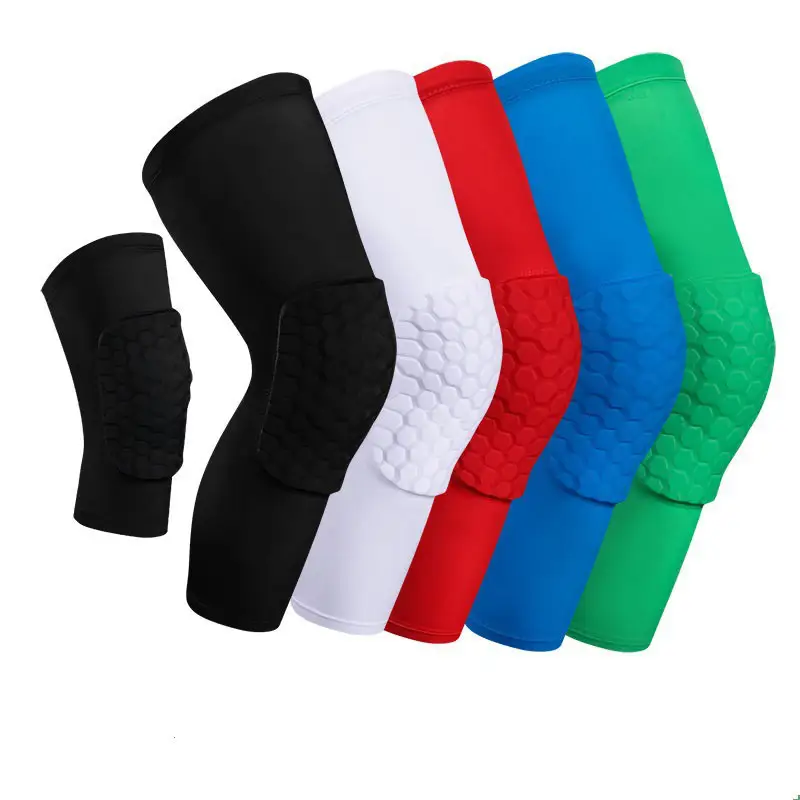 Football basketball sports protective gear mountaineering sports anti-collision anti-fall breathable honeycomb knee pads