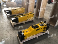 Support de soudage de type supérieur AORIS SB40 pour marteau hydraulique, adapté aux excavatrices de 4 à 7 tonnes