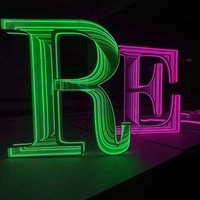 Miroir à effet abyssal 3D réel pour une expérience immersive en chambre, design technologique moderne